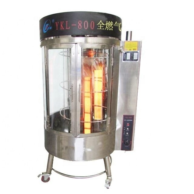 120kg ラバストーン 北京ダック 鶏 大規模な作業のための回転式パンオーブン