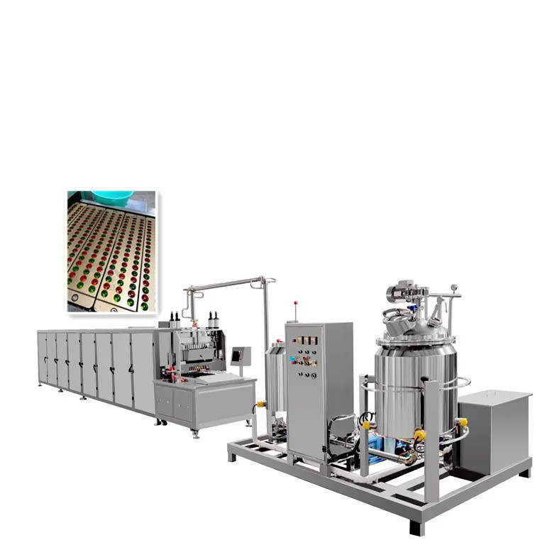 150kg/h 工業用自動熊ロリポップキャンディー製造機