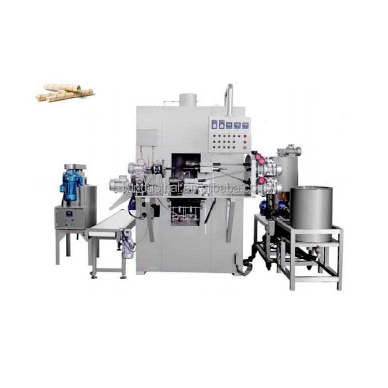 380V ウォルト スナック エッグ ロール メーカー 機械 工業用 ウェーファー ロール 生産