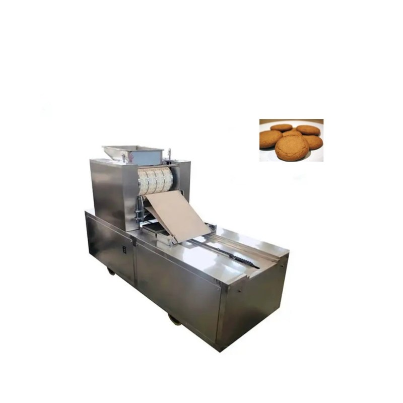 丸い脆いバタークッキーの生産のための野菜ベースのビスケット・クッキーの製造機械
