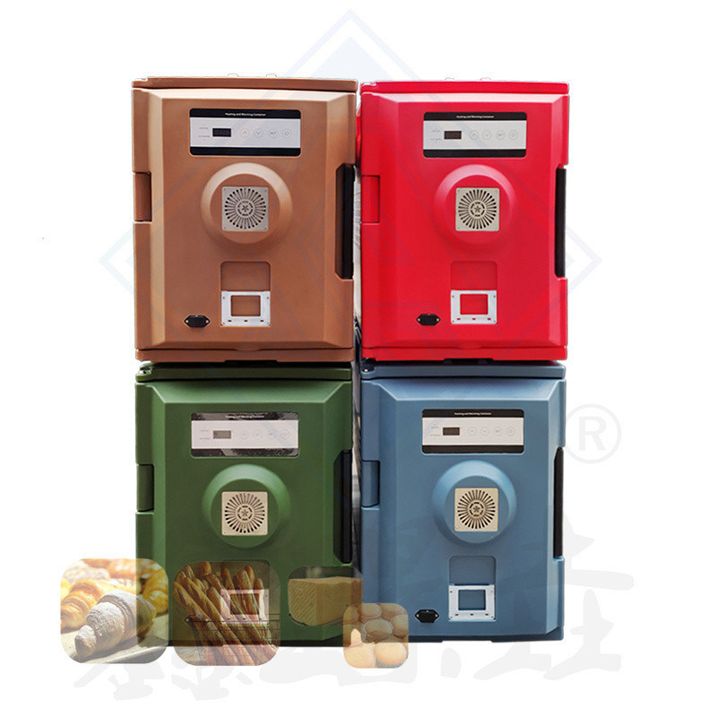 90L 電動 シャッフリング ディッシュ 食品 暖房 ローテーション 鋳造 プレートのない隔離箱