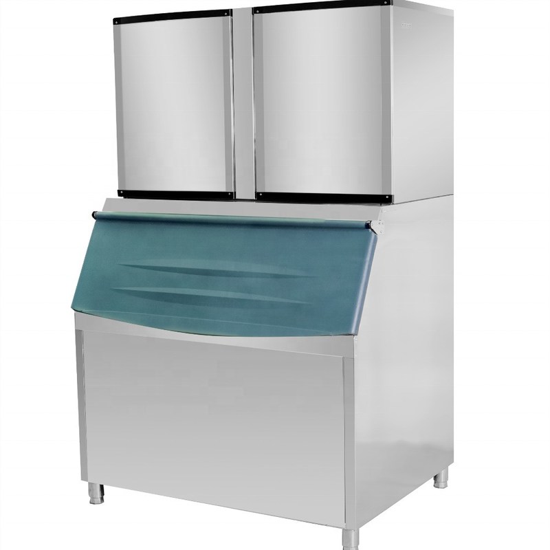 2000 キューブ容量 ステンレス鋼 304 アイス キューブ コーヒーショップ用のバスター 梱包機