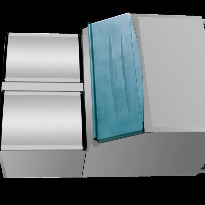 4500 ビジネスにおける急速な氷の生産のための水冷凍アイスキューブブロック製造機械