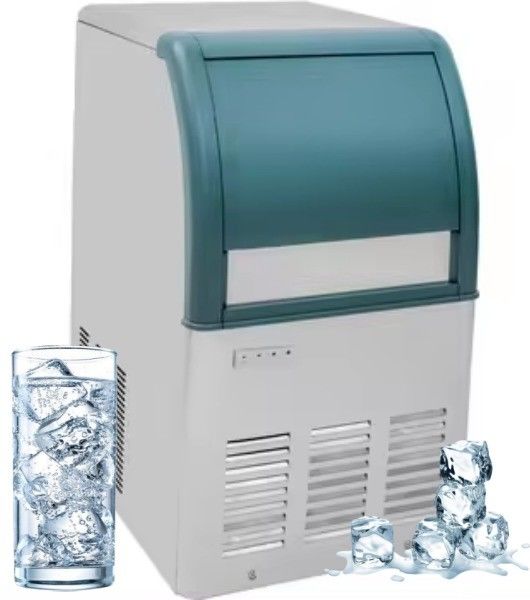100KGの氷の貯蔵容量 ステンレス鋼製のレストラン用の商用氷器